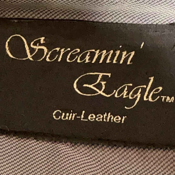 Screaming Eagle XXL leather jacket - Picture 4 of 10